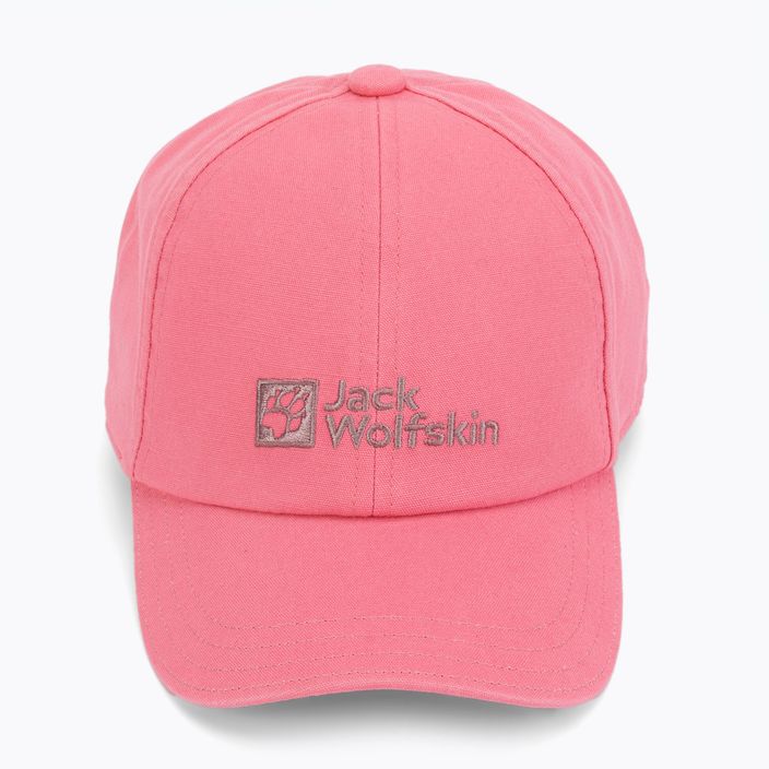 Jack Wolfskin παιδικό καπέλο μπέιζμπολ ροζ 1901012 4