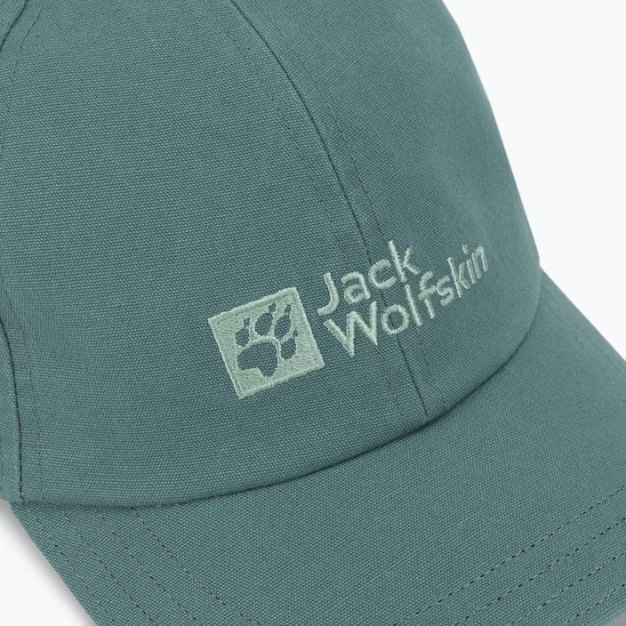 Jack Wolfskin παιδικό καπέλο μπέιζμπολ πράσινο 1901012 5