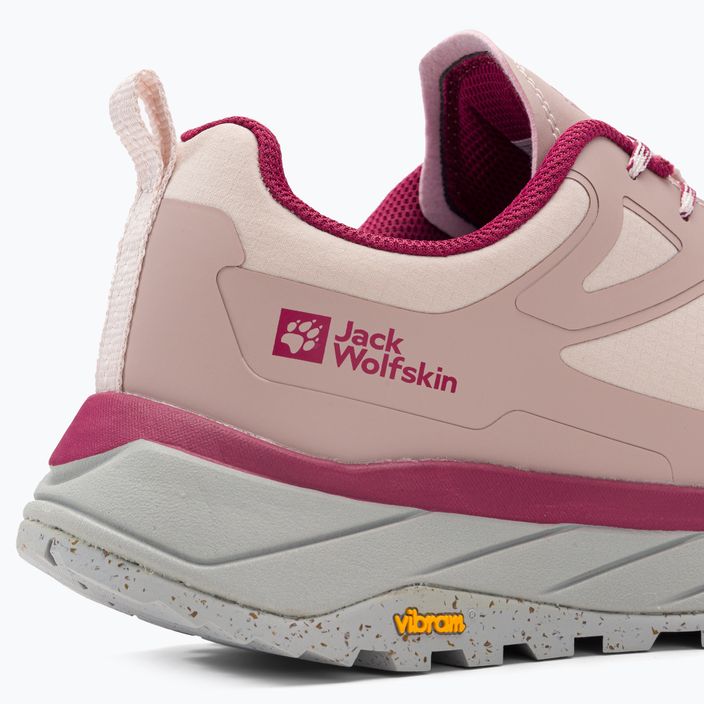 Γυναικείες μπότες πεζοπορίας Jack Wolfskin Terrashelter Low ροζ 4053831 8
