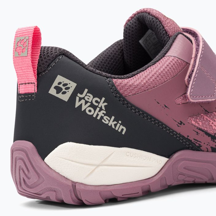 Jack Wolfskin παιδικές μπότες πεζοπορίας Vili Action Low ροζ 4056851 8