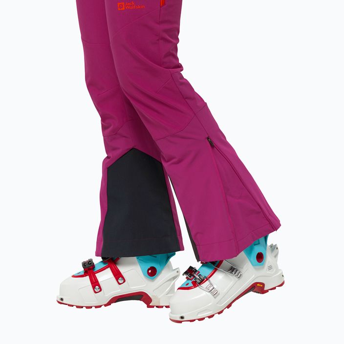 Jack Wolfskin γυναικείο softshell παντελόνι Alpspitze Tour new magenta 6