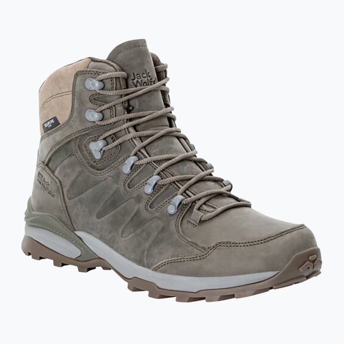 Ανδρικά παπούτσια πεζοπορίας Jack Wolfskin Refugio Prime Texapore Mid cold coffe