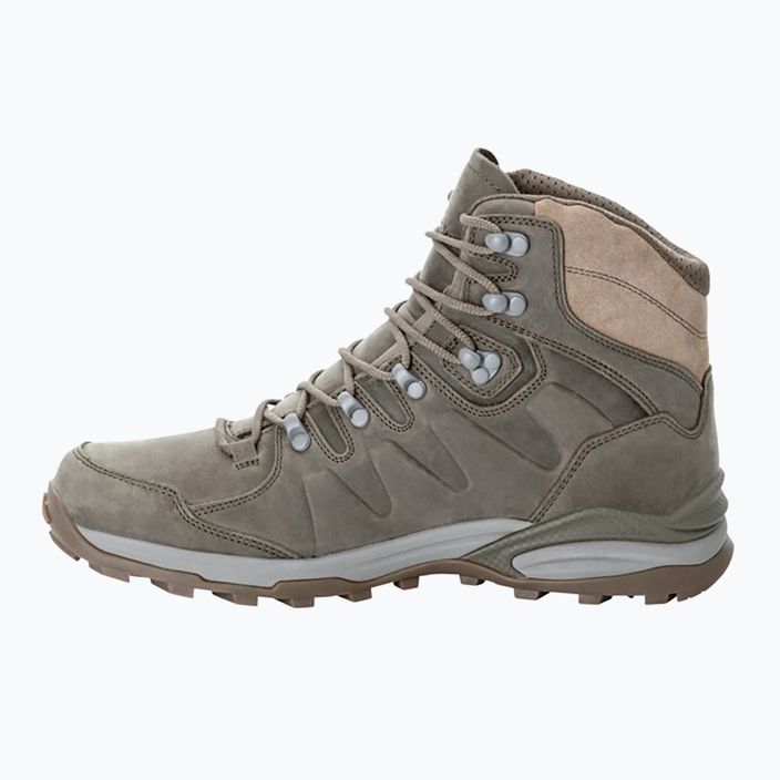 Ανδρικά παπούτσια πεζοπορίας Jack Wolfskin Refugio Prime Texapore Mid cold coffe 3