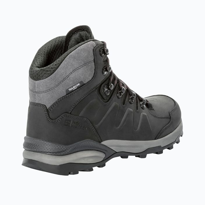 Jack Wolfskin Refugio Prime Texapore Mid phantom ανδρικές μπότες πεζοπορίας 16