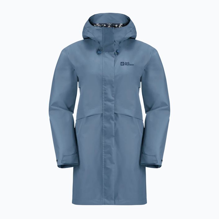 Γυναικείο Jack Wolfskin Cape West Raincoat elemental blue 7