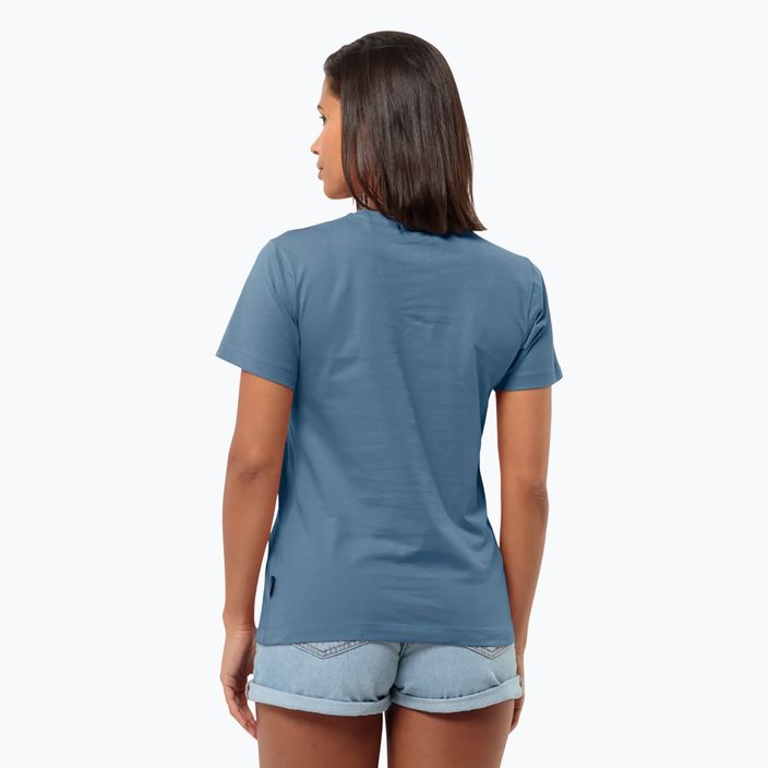 Jack Wolfskin γυναικείο T-shirt Discover Heart elemental blue 2