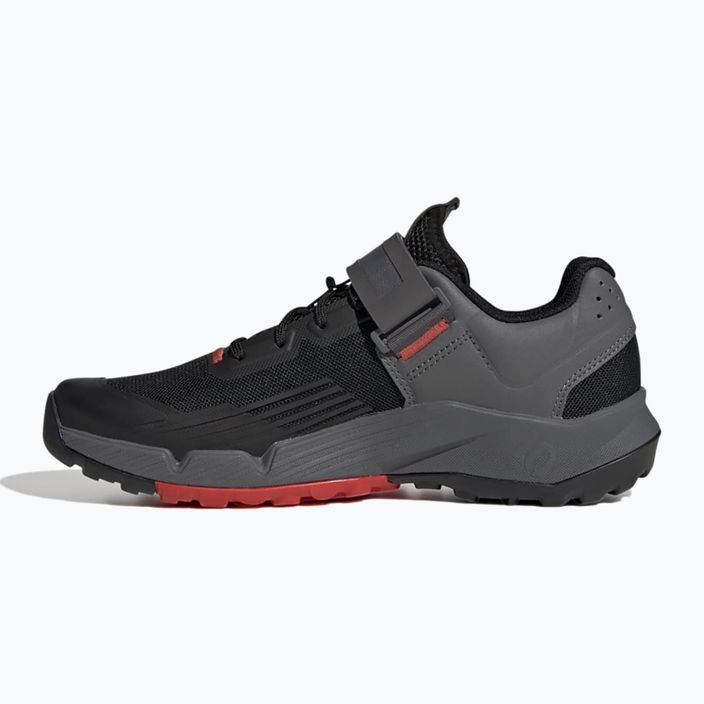 Γυναικεία MTB ποδηλατικά παπούτσια adidas FIVE TEN Trailcross Clip Σε μαύρο/γκρι τρία/κόκκινο 3