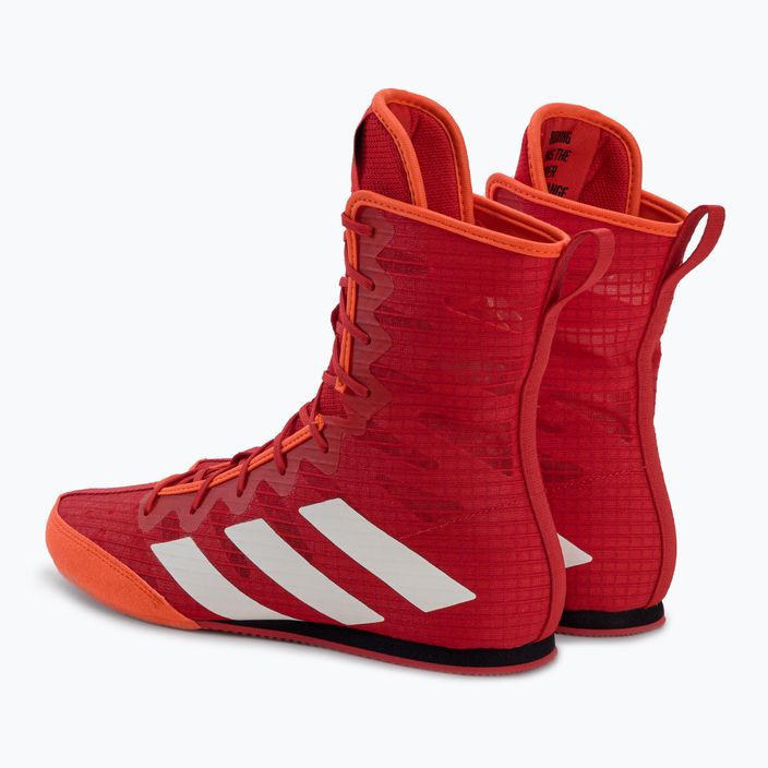 Ανδρικά παπούτσια πυγμαχίας adidas Box Hog 4 κόκκινο GW1403 3