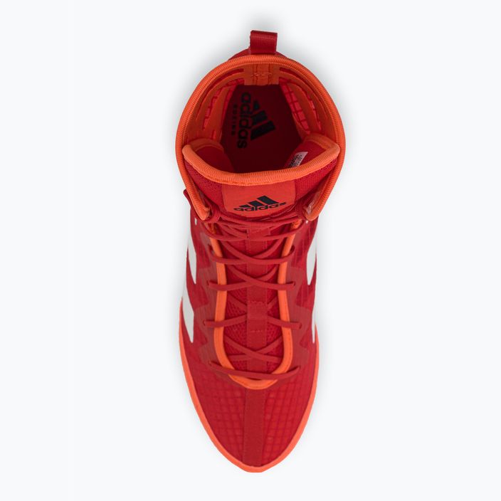 Ανδρικά παπούτσια πυγμαχίας adidas Box Hog 4 κόκκινο GW1403 6
