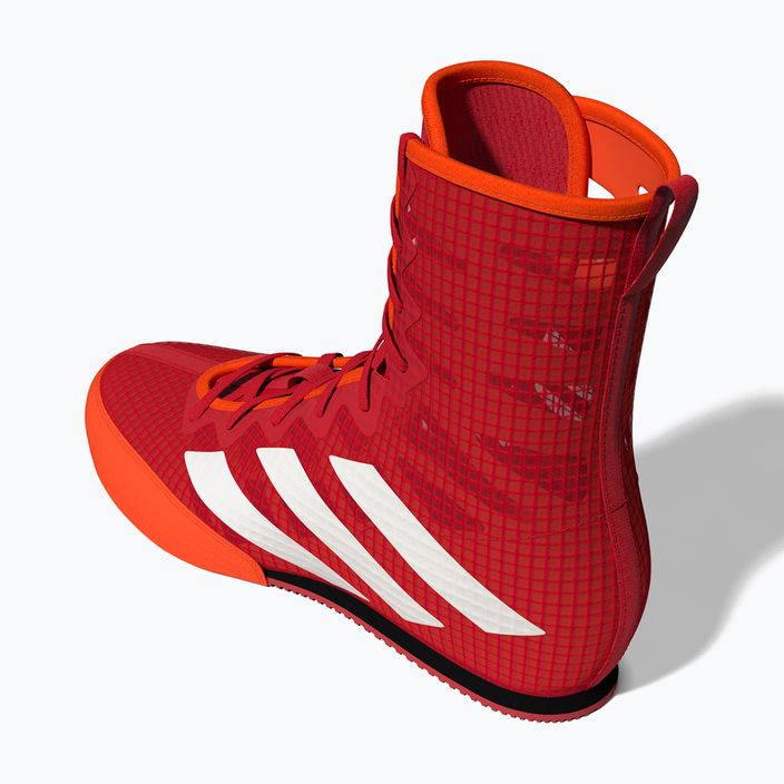 Ανδρικά παπούτσια πυγμαχίας adidas Box Hog 4 κόκκινο GW1403 13
