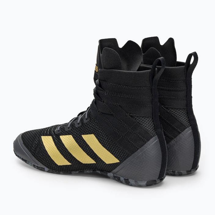 adidas Speedex 18 παπούτσια πυγμαχίας μαύρο GY4079 3