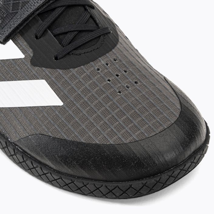 adidas The Total γκρι και μαύρα παπούτσια προπόνησης GW6354 7