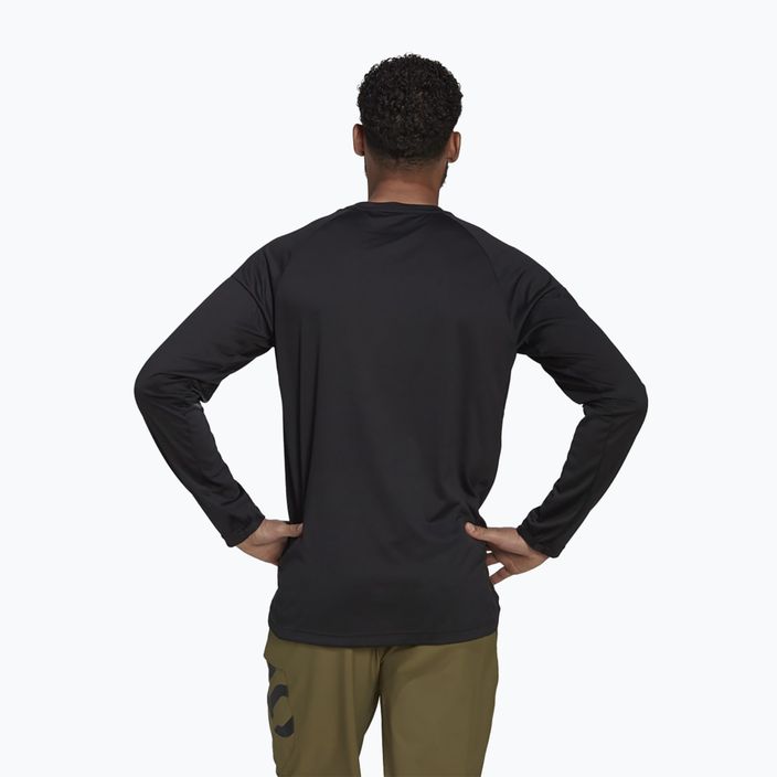 Ανδρικό ποδηλατικό μακρυμάνικο adidas FIVE TEN Long Sleeve Jersey μαύρο 2