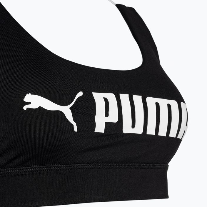 PUMA Mid Impact σουτιέν γυμναστικής Puma Fit puma μαύρο 3