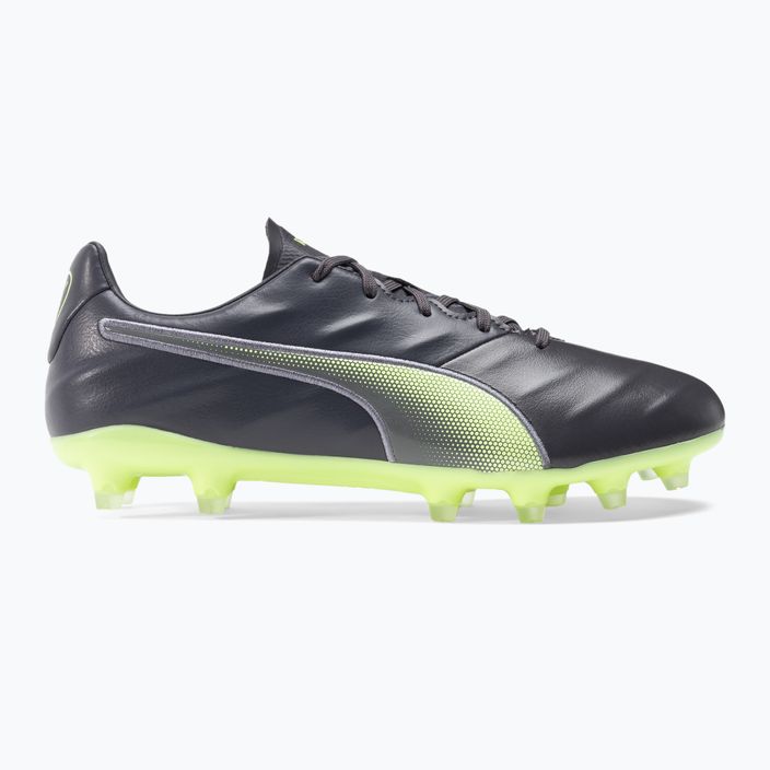 PUMA King Pro 21 FG ανδρικά ποδοσφαιρικά παπούτσια μαύρο-πράσινο 106549 05 2
