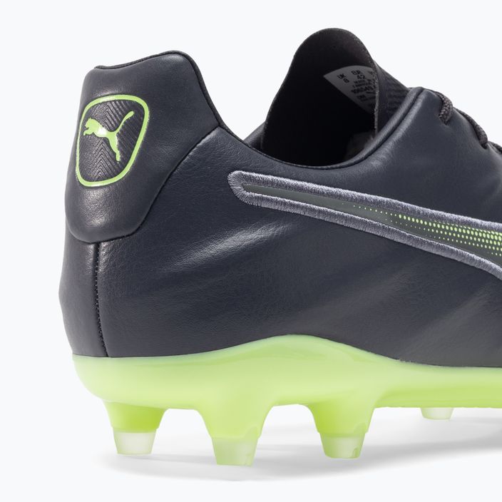 PUMA King Pro 21 FG ανδρικά ποδοσφαιρικά παπούτσια μαύρο-πράσινο 106549 05 8
