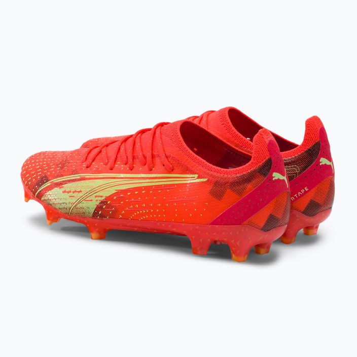 PUMA Ultra Ultimate FG/AG ανδρικά ποδοσφαιρικά παπούτσια πορτοκαλί 106868 03 3