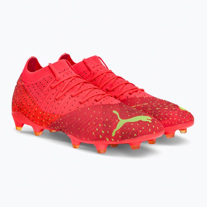 PUMA Future Z 3.4 FG/AG ανδρικά ποδοσφαιρικά παπούτσια πορτοκαλί 106999 03 4