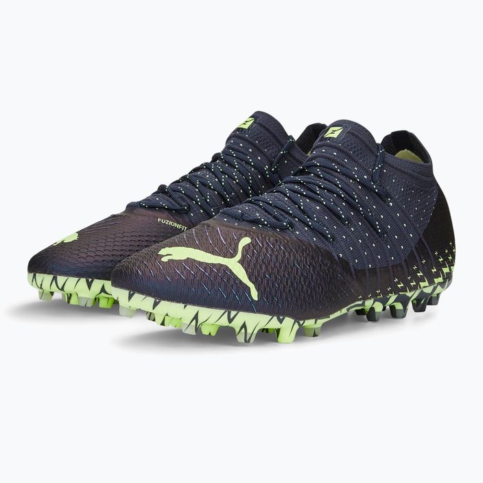 PUMA Future Z 1.4 MG ανδρικά ποδοσφαιρικά παπούτσια μαύρο-πράσινο 106991 01 10