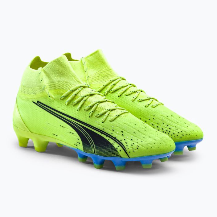 Ανδρικά ποδοσφαιρικά παπούτσια PUMA Ultra Pro FG/AG κίτρινο 106931 01 5