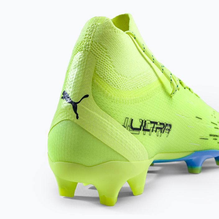 Ανδρικά ποδοσφαιρικά παπούτσια PUMA Ultra Pro FG/AG κίτρινο 106931 01 9