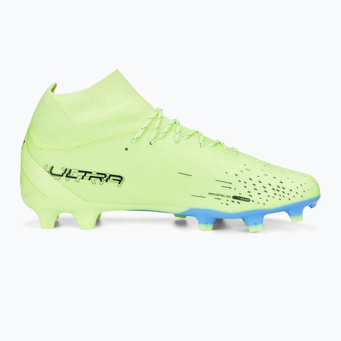 Ανδρικά ποδοσφαιρικά παπούτσια PUMA Ultra Pro FG/AG κίτρινο 106931 01 10
