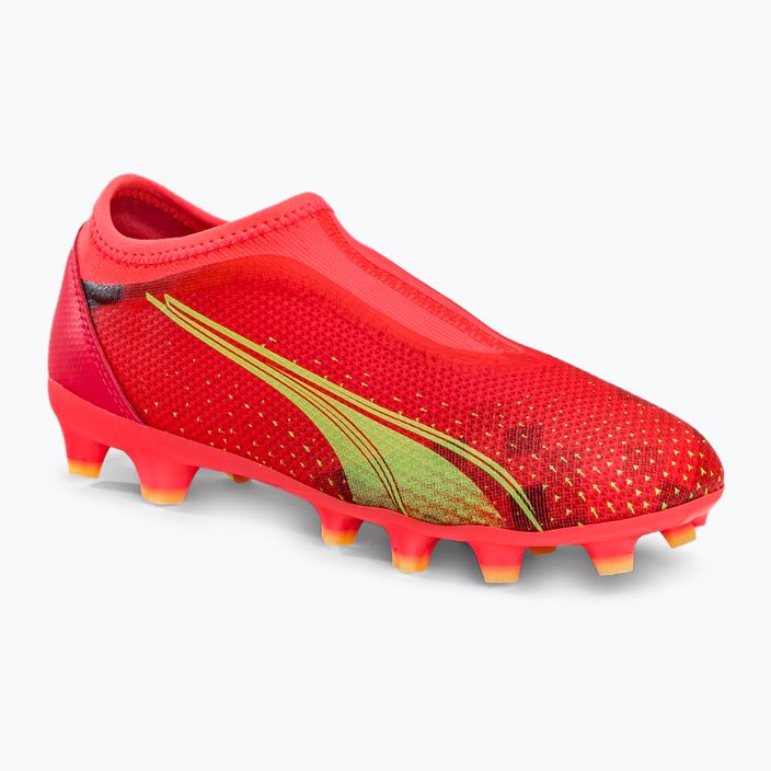 PUMA Ultra Match LL FG/AG Jr παιδικά ποδοσφαιρικά παπούτσια πορτοκαλί 106919 03