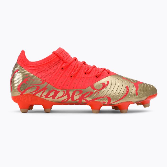 Ανδρικά ποδοσφαιρικά παπούτσια PUMA Future Z 2.4 Neymar Jr. FG/AG πορτοκαλί/χρυσό 107105 01 2