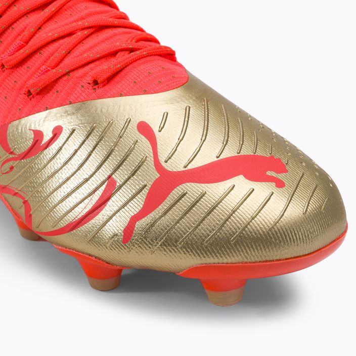 Ανδρικά ποδοσφαιρικά παπούτσια PUMA Future Z 2.4 Neymar Jr. FG/AG πορτοκαλί/χρυσό 107105 01 7
