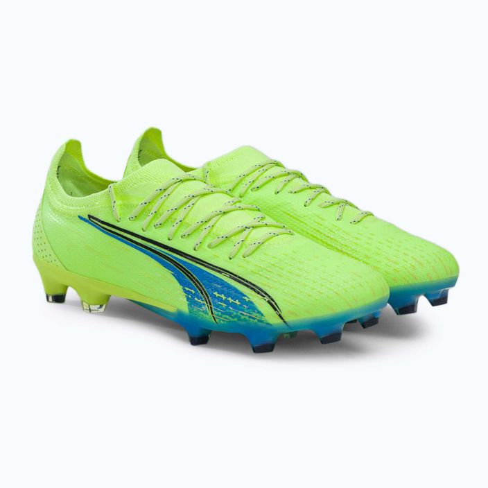 Ανδρικά ποδοσφαιρικά παπούτσια PUMA Ultra Ultimate FG/AG πράσινο 106868 01 4