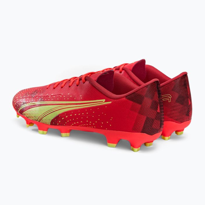 PUMA ανδρικά ποδοσφαιρικά παπούτσια Ultra Play FG/AG πορτοκαλί 106907 03 3