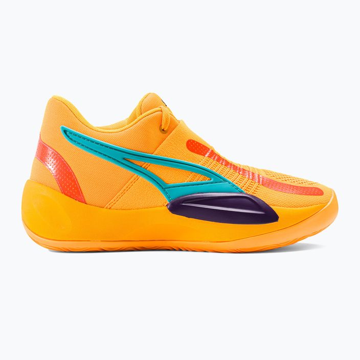 Ανδρικά παπούτσια μπάσκετ PUMA Rise Nitro κίτρινο 377012 01 2