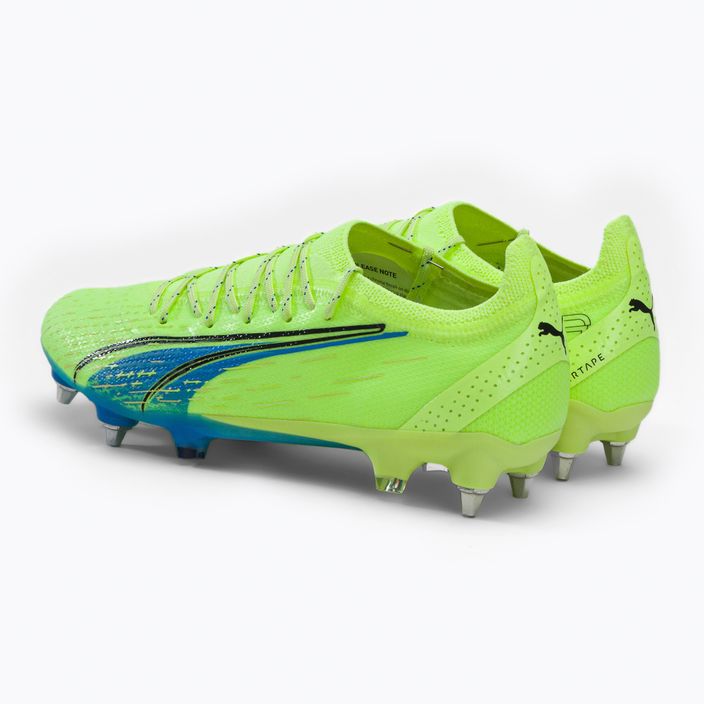 PUMA Ultra Ultimate MXSG ανδρικές μπότες ποδοσφαίρου πράσινες 106895 01 3