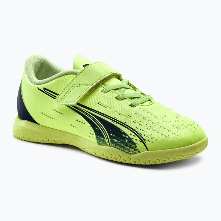 PUMA παιδικά ποδοσφαιρικά παπούτσια Ultra Play IT V πράσινο 106929 01