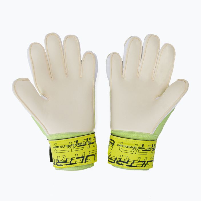 Παιδικά γάντια τερματοφύλακα PUMA Ultra Grip 2 RC μαύρο-πράσινο 041815 01 2