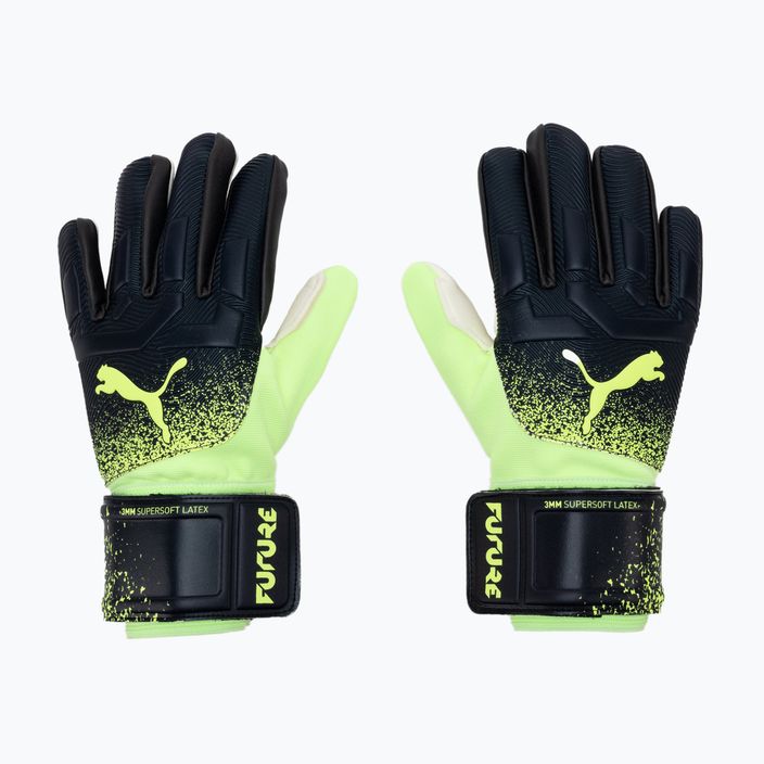 Γάντια τερματοφύλακα PUMA Future Z:ONE Grip 3 NC μαύρο-πράσινο 041809 04