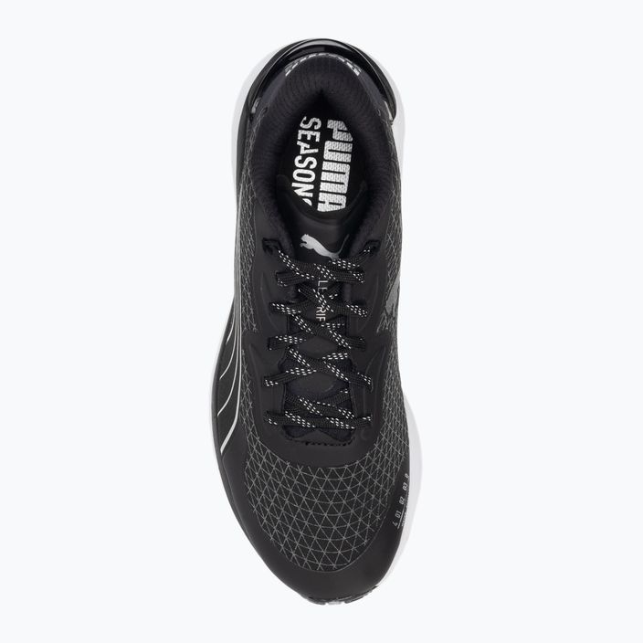 Γυναικεία παπούτσια για τρέξιμο PUMA Electrify Nitro 2 WTR μαύρο και ασημί 376897 01 6
