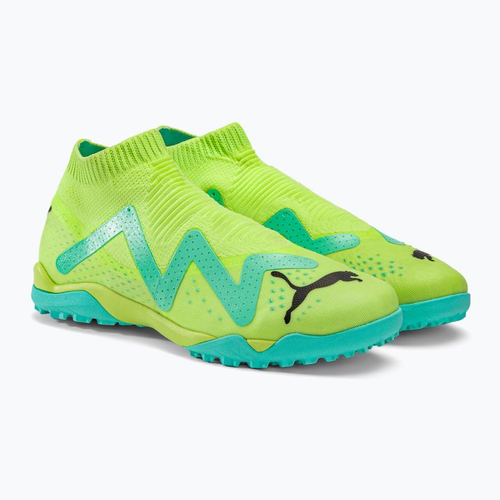 PUMA Future Match+ LL TT ανδρικά ποδοσφαιρικά παπούτσια πράσινα 107178 03 4