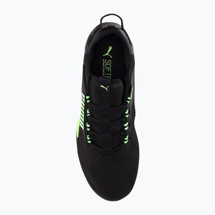 Ανδρικά παπούτσια για τρέξιμο PUMA Retaliate 2 μαύρο-πράσινο 376676 23 7