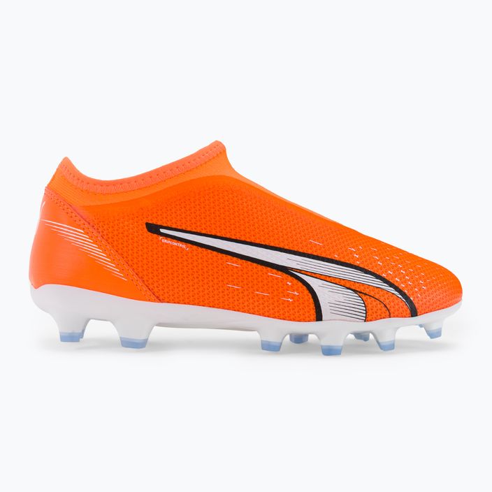 PUMA Ultra Match Ll FG/AG παιδικά ποδοσφαιρικά παπούτσια πορτοκαλί 107229 01 2