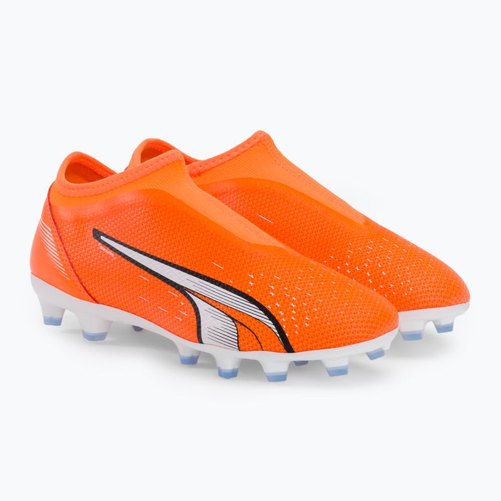 PUMA Ultra Match Ll FG/AG παιδικά ποδοσφαιρικά παπούτσια πορτοκαλί 107229 01 4
