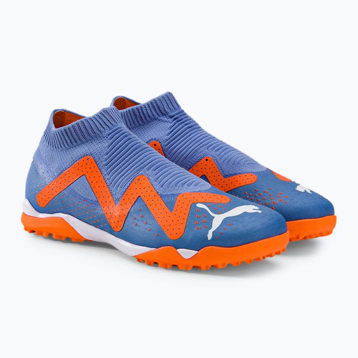 PUMA Future Match+ LL TT μπότες ποδοσφαίρου μπλε/πορτοκαλί 107178 01 4