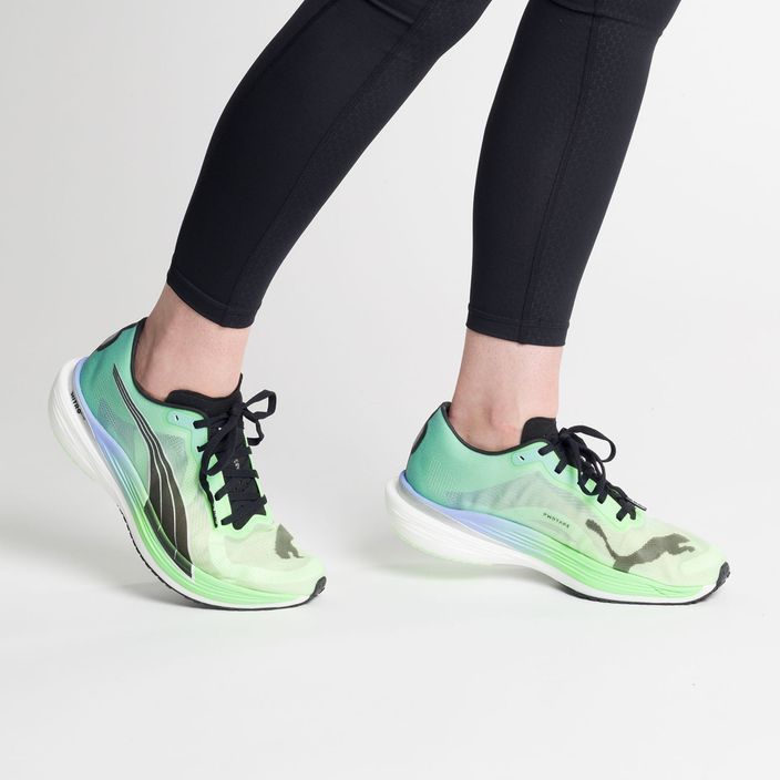 Γυναικεία παπούτσια για τρέξιμο PUMA Deviate Nitro Elite 2 πράσινο 377787 01 2