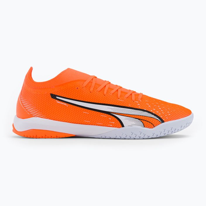 PUMA ανδρικά ποδοσφαιρικά παπούτσια Ultra Match IT πορτοκαλί 107221 01 2