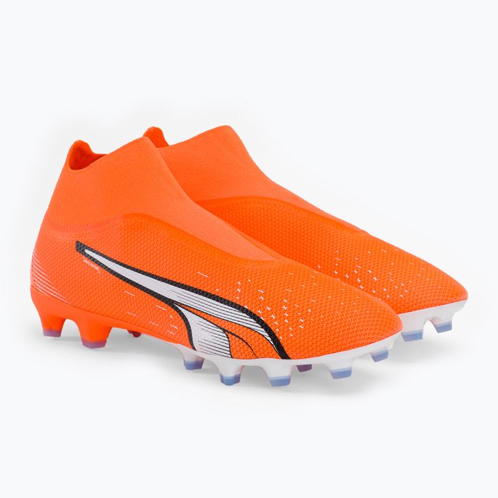 PUMA ανδρικά ποδοσφαιρικά παπούτσια Ultra Match+ Ll FG/AG πορτοκαλί 107243 01 4