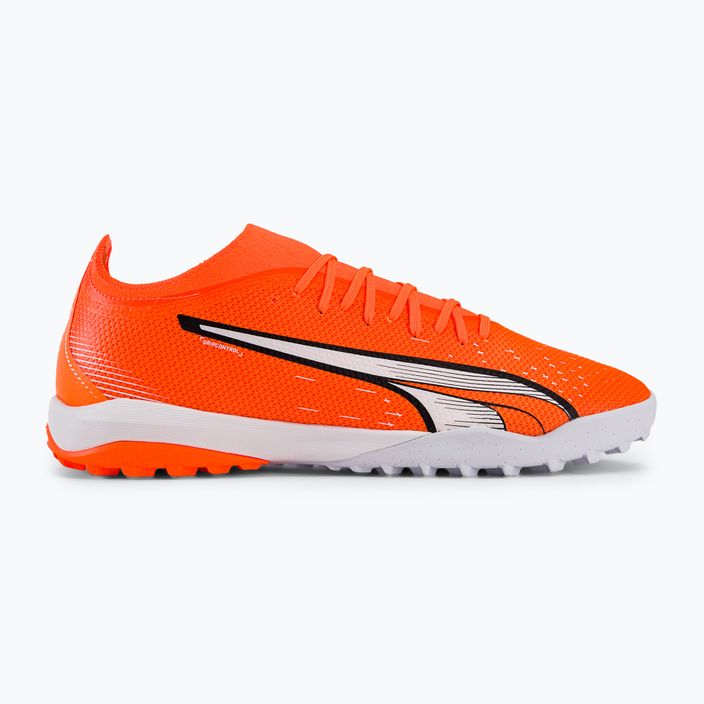 PUMA ανδρικά ποδοσφαιρικά παπούτσια Ultra Match TT πορτοκαλί 107220 01 2
