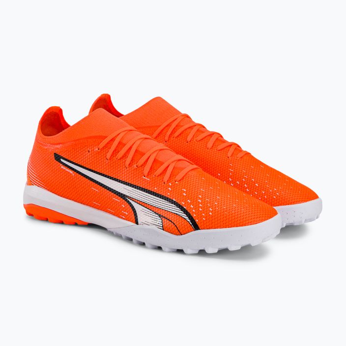 PUMA ανδρικά ποδοσφαιρικά παπούτσια Ultra Match TT πορτοκαλί 107220 01 4