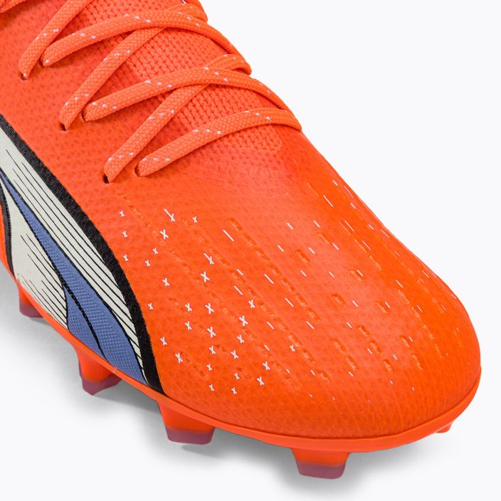 PUMA Ultra Pro FG/AG Jr παιδικά ποδοσφαιρικά παπούτσια ultra orange/puma white/blue glimmer 7