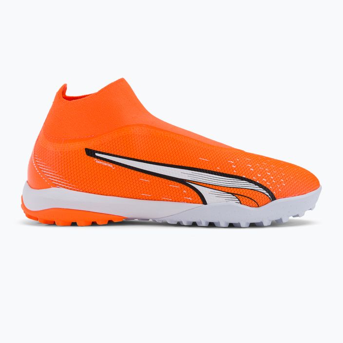 PUMA ανδρικά ποδοσφαιρικά παπούτσια Ultra Match+ Ll TT πορτοκαλί 107245 01 2