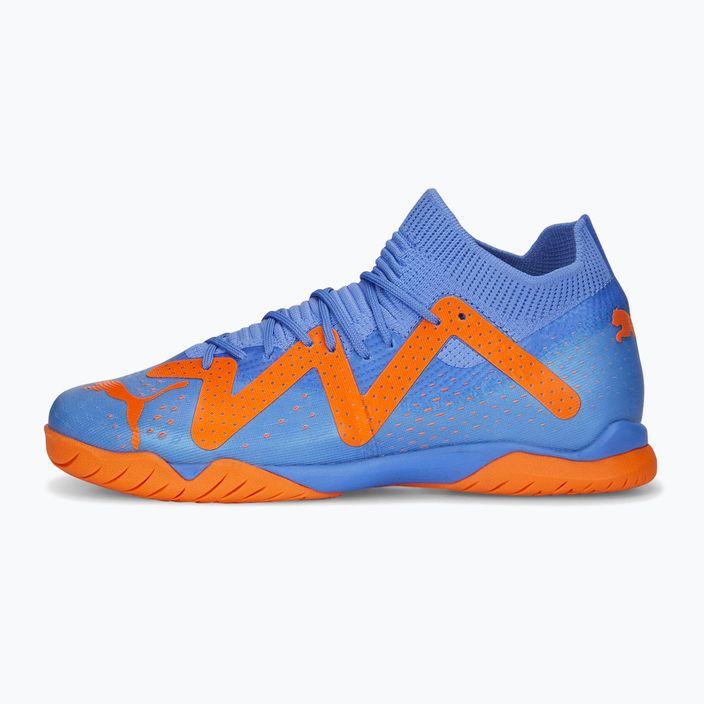 PUMA Future Match IT+Mid JR παιδικά ποδοσφαιρικά παπούτσια μπλε/πορτοκαλί 107198 01 11